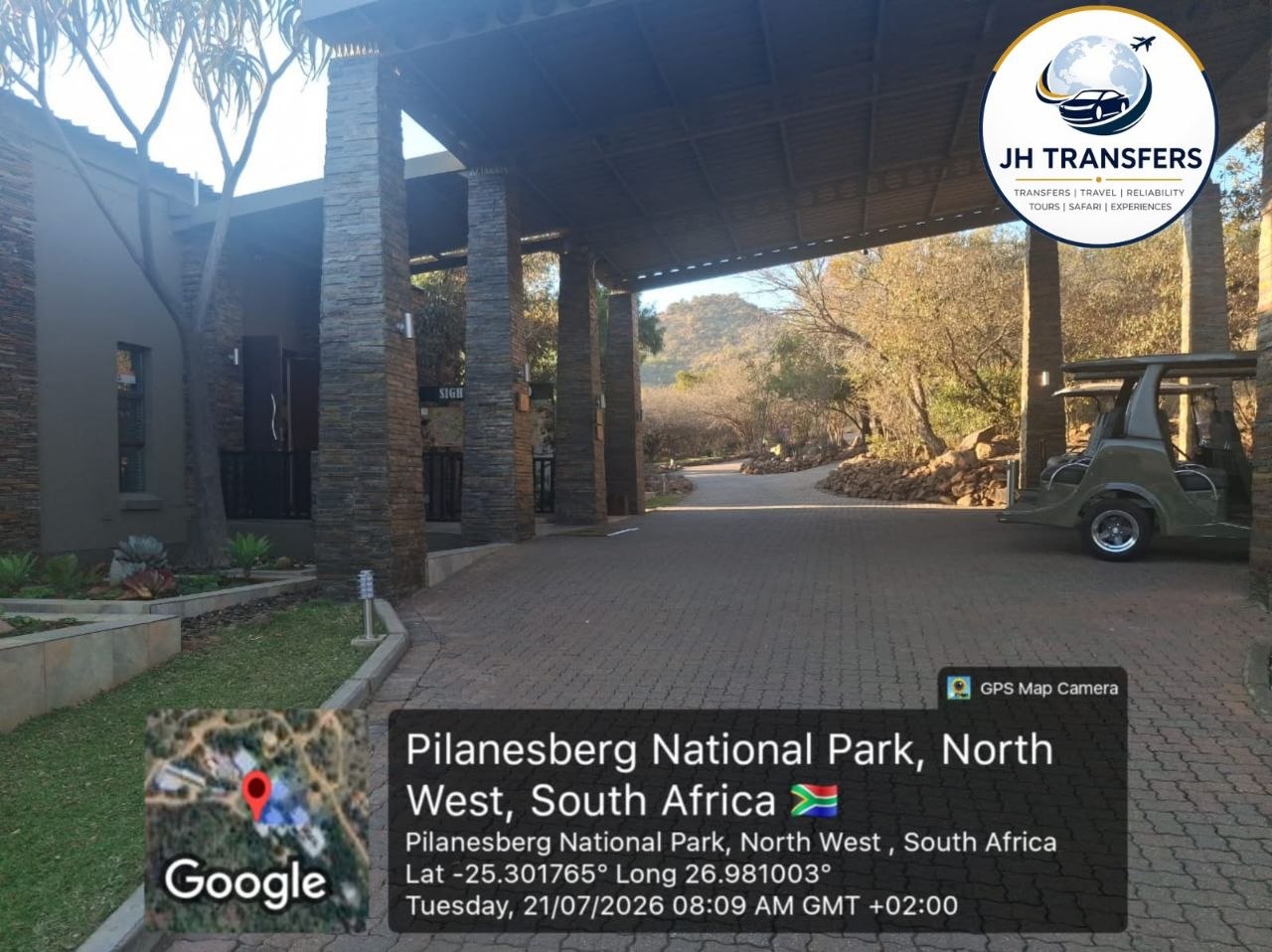 JH Transfers guest journey and South African experience 30